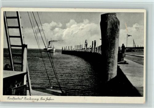 Norderney Am Hafen Dampfer