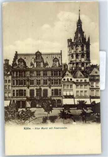 Köln Stadt Alter Markt, Feuerwache
