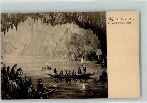 Han-sur-Lesse Grottes de Han Le Lac d'Embarquement