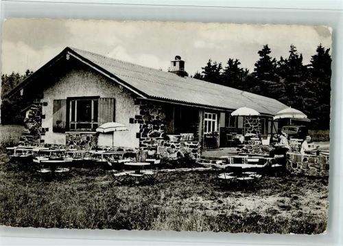 Schotten Taufsteinhütte im Vogelsberg
