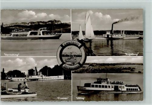 Herrsching Bayrische Flotte Ammersee Herrsching Augsburg Diessen Utting