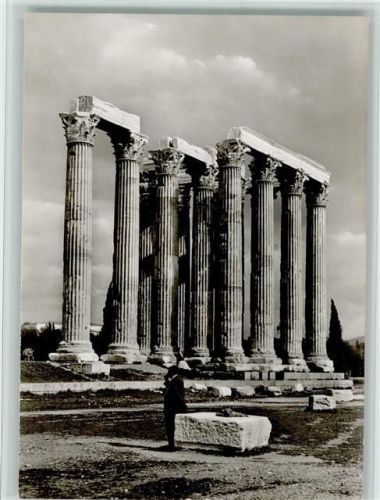Athen Säulen des Olympieion Zeus Tempel