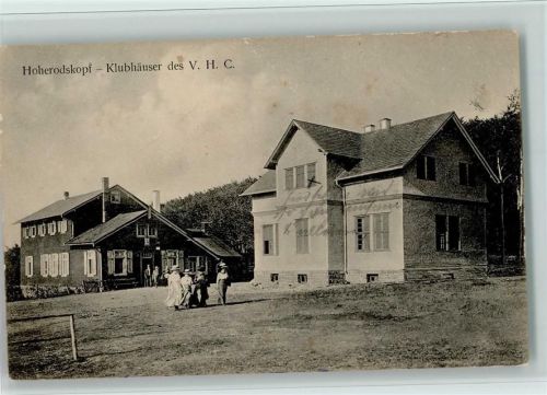 Hoherodskopf 1911 Klubhäuser des V. H. C,