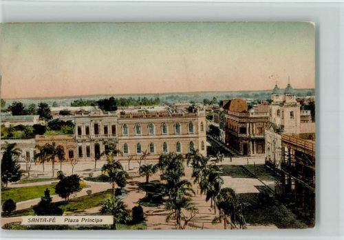 Santa Fe 1913 Plaza Principa