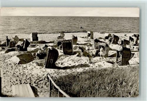 Graal-Müritz Strandkörbe 1957 AK
