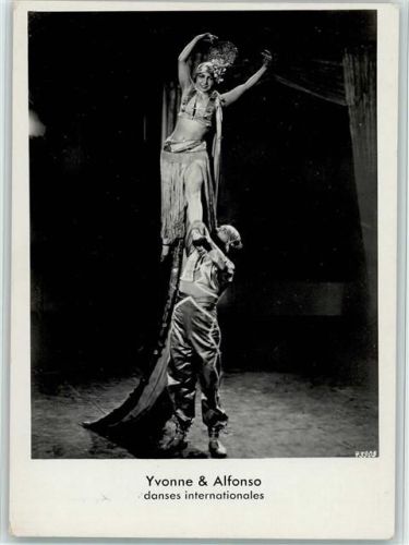 1932 Yvonne & Alfonso , Graph. Anstalt Gebr. Garloff 43905 , sehr gute Erhaltung AK