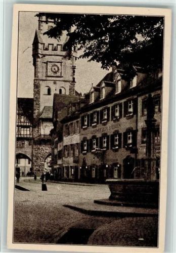 Freiburg Hotel Restaurant Gasthof zum Bären Brunnen