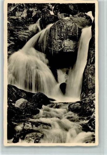 1938 Schwarzbachfall, Isergebirge