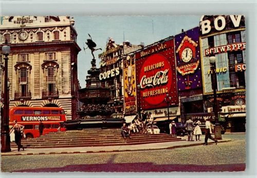 1962 Eros Statue, Picadilly Circus AK