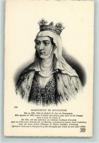 ND Phot. Nr. 118 Marguerite de Bourgogne