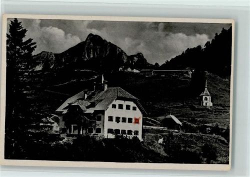 Plöckenhaus Plöckenhaus mit Pic Di Tumau Großer Paal Hüttenstempel