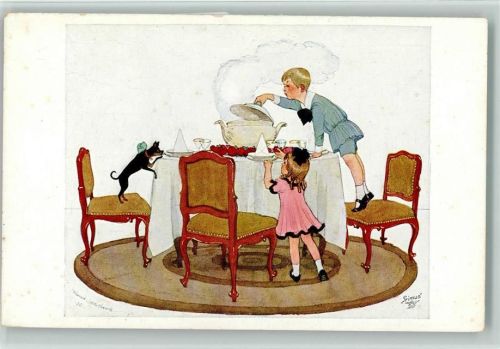 Suppenterrine - Kinder AK