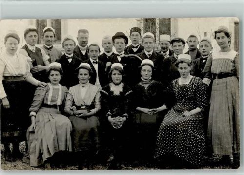 1910 Gruppenfoto 1910 - 3. San. Bl.