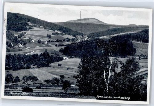 Oberbach WK II, Partie am kleinen Auersberg