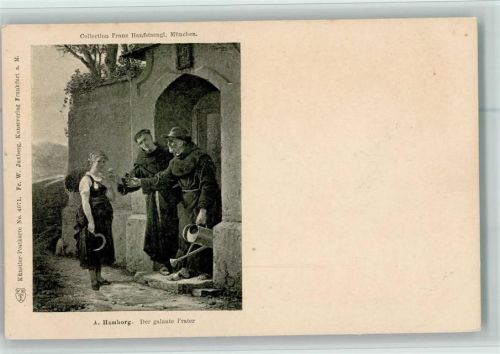 A. Humborg Der galaute Frater Giesskanne Sichel Collection Franz Hanfstaengel