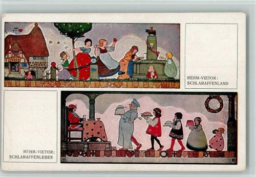 1919 Nr. 502/ Schlaraffenland - von Rehm-Vietro