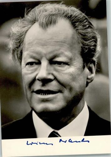 Willy Brandt, MdB , sehr gute Erhaltung AK