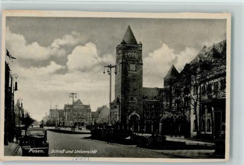 Posen Schloß und Universität
