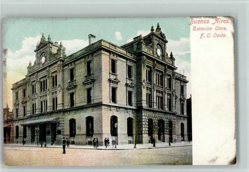 Buenos Aires Estacion Once F. C. Oeste