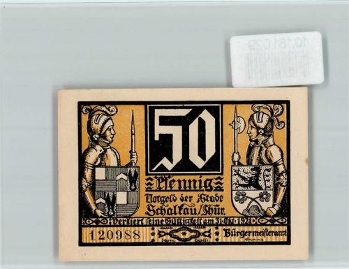 Schalkau Notgeld Ritter