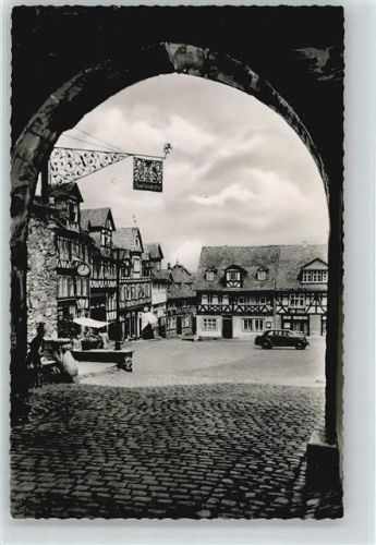 Braunfels 1956 Foto Ak Markt