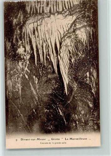 Dinant Dinant-sur-Meuse Grotte La Merveilleuse Cascade de la grande salle