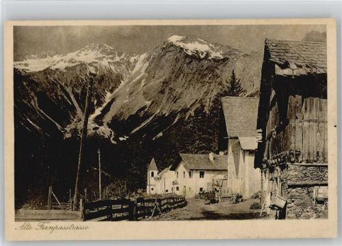 Reutte alte Fernpassstrasse