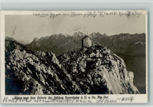 Brünnsteinhaus Hüttenstempel