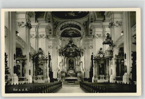 Rot Kirche Innenaufnahme