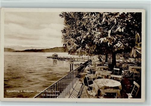 Wasserburg Garten Hotel Krone mit Säntisblick