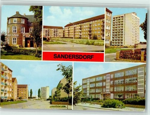 Sandersdorf August Bebel Schule Polyt. Oberschule Artur Becker
