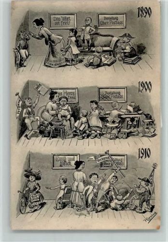 Unser Heim in Bild und Reim - 1890-1910 AK