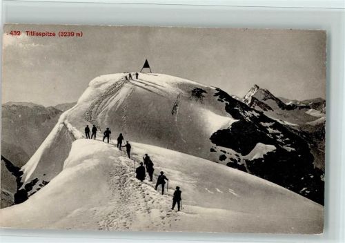 1913 Titlisspitze - Besteigung AK