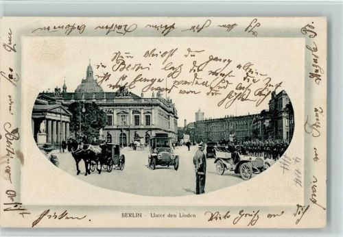 Berlin Mitte 1910 Unter den Linden AK