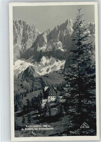 Dachstein Austriahütte Hüttenstempel