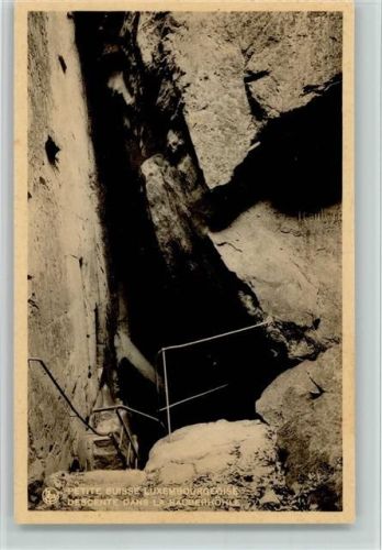 Petit Suiss Luxembourgeoise Descente dans la Räuberhöhle Tropfsteinhöhle