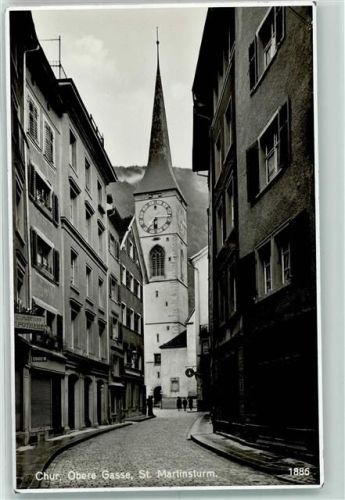 Chur Obere Gasse St. Martinsturm