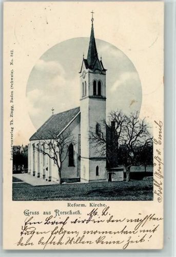 Rorschach 1901 Reformierte Kirche