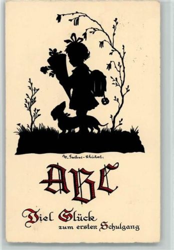 1932 ABC Schütze - Erster Schulgang AK