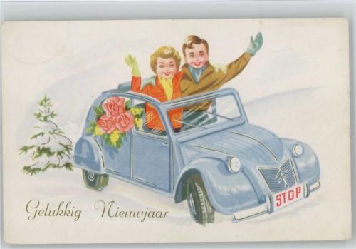 Neujahr - Gelukkig Nieuwjaar -