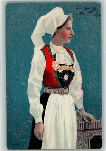 1903 Friescher Tracht AK
