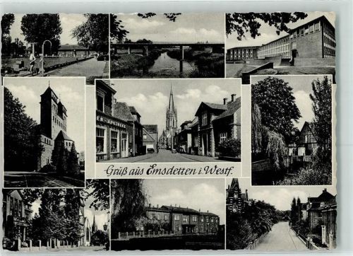 Emsdetten Freibad Schule Herz Jesu Kirche