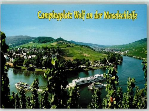 Traben-Trarbach Campingplatz Wolf an der Moselschleife