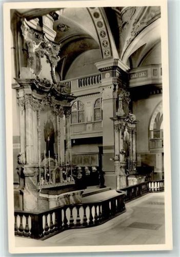 Beuron Erzabtei Inneres Der Kirche Seitenaltäre