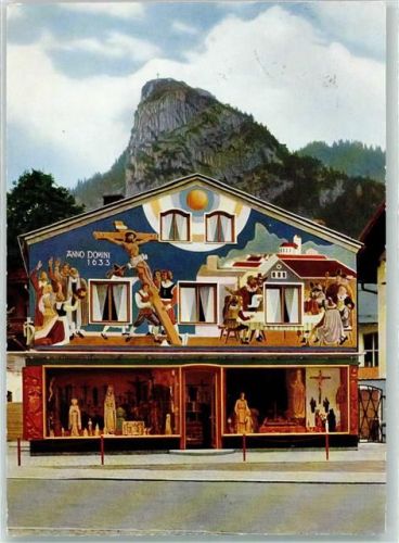 Oberammergau Heinzellerhaus mit Kofel