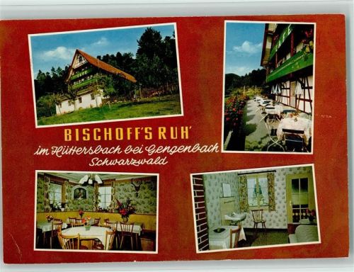 Gengenbach Gasthof Bischoff's Ruh Innenansicht