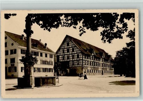 Winterthur Kaserne Feldpost Dorfbrunnen