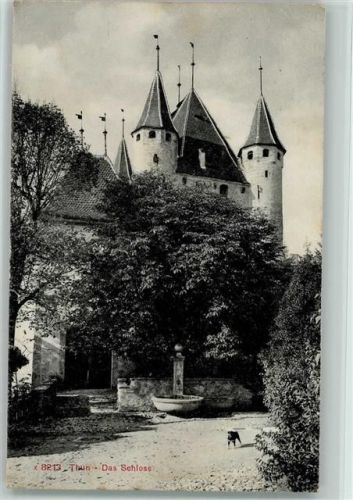 Thun 1910 Schloss Thun