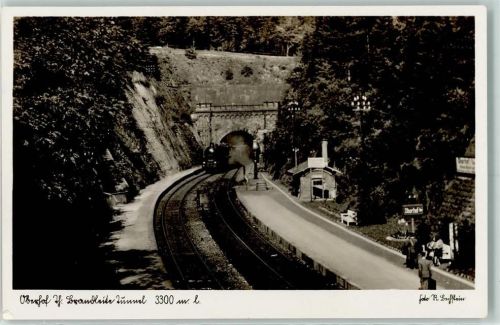 Oberhof Brandleite Tunnel Dampflokomotive