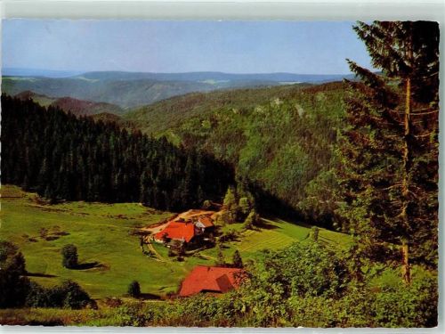 Schonach Rückseite mit Abschürfungen bzw Kleberesten